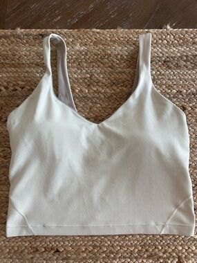 lululemon athletica Align Cream Tank Top